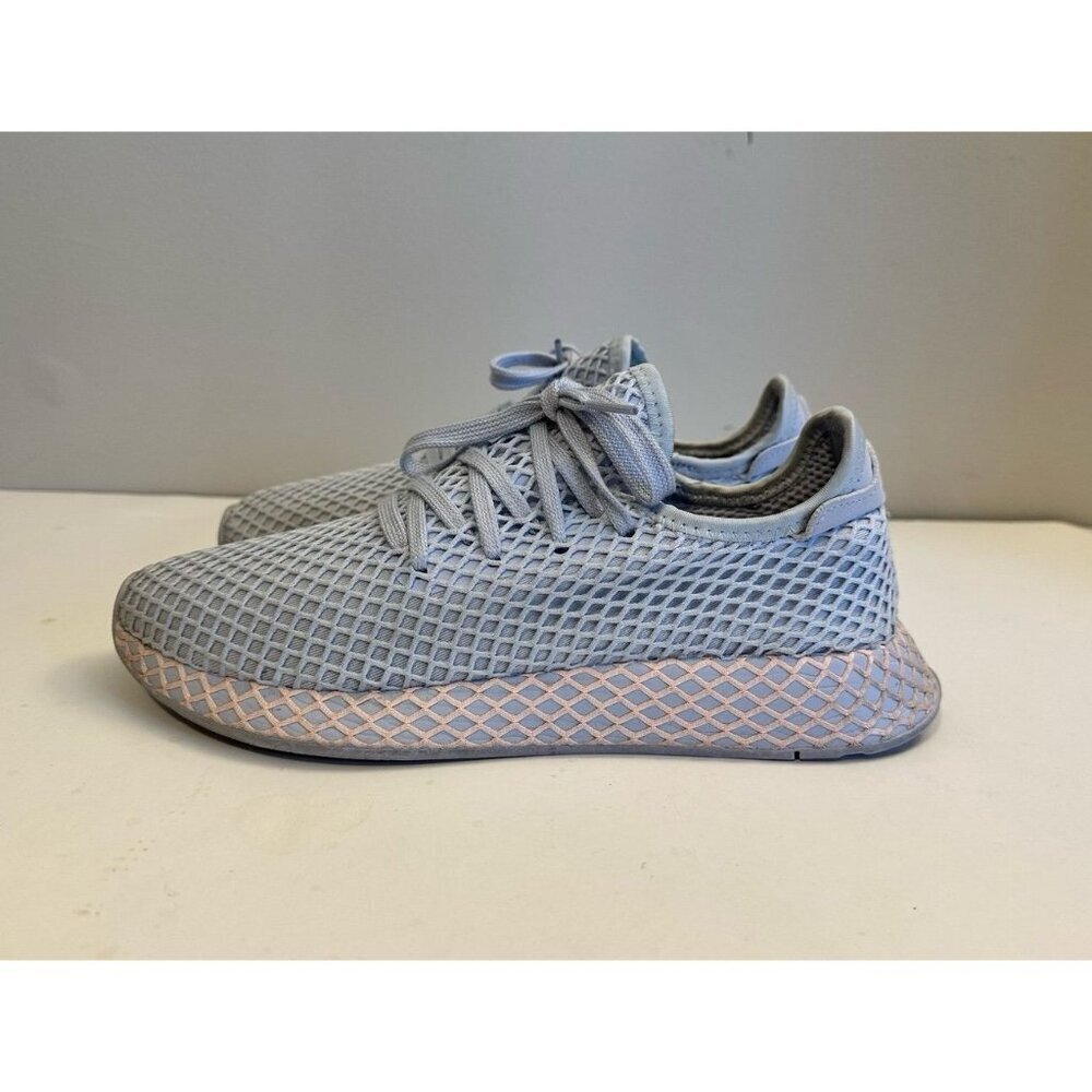 Adidas Women's Deerupt Aero Blue Size 9.0 - Picture 4 of 12
